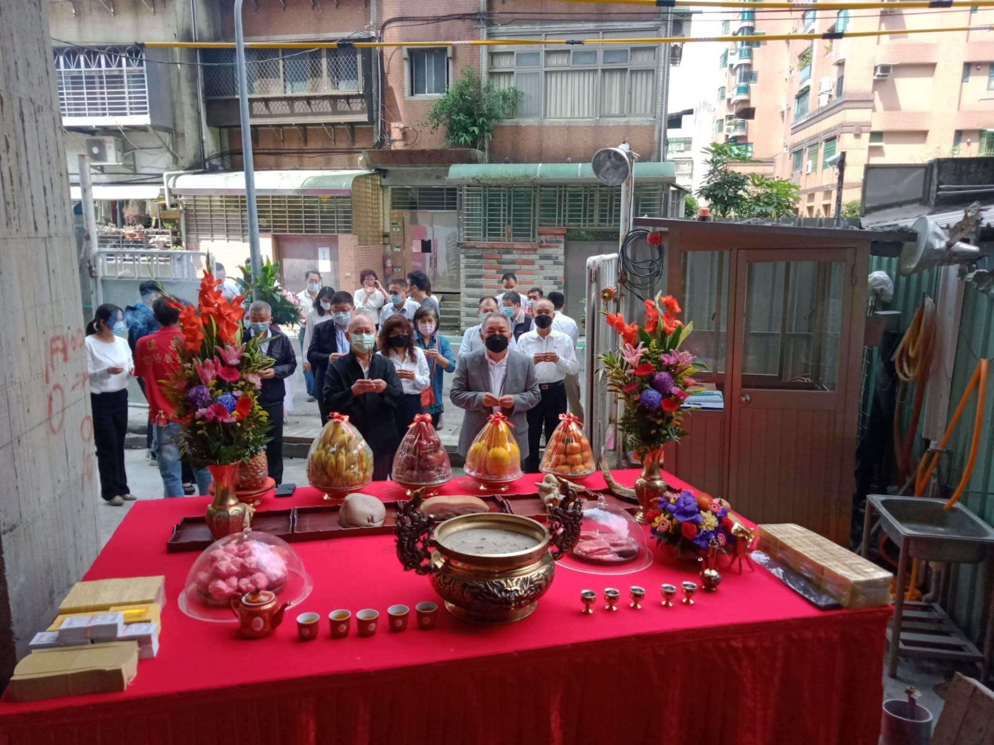 大道東案 上樑典禮