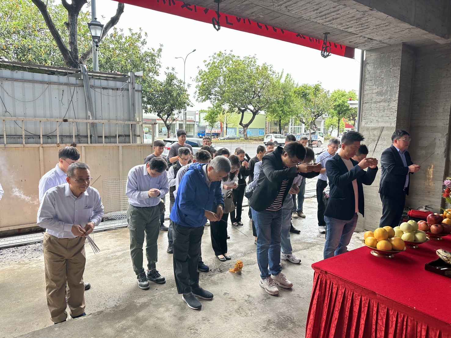 力方飛  上樑典禮