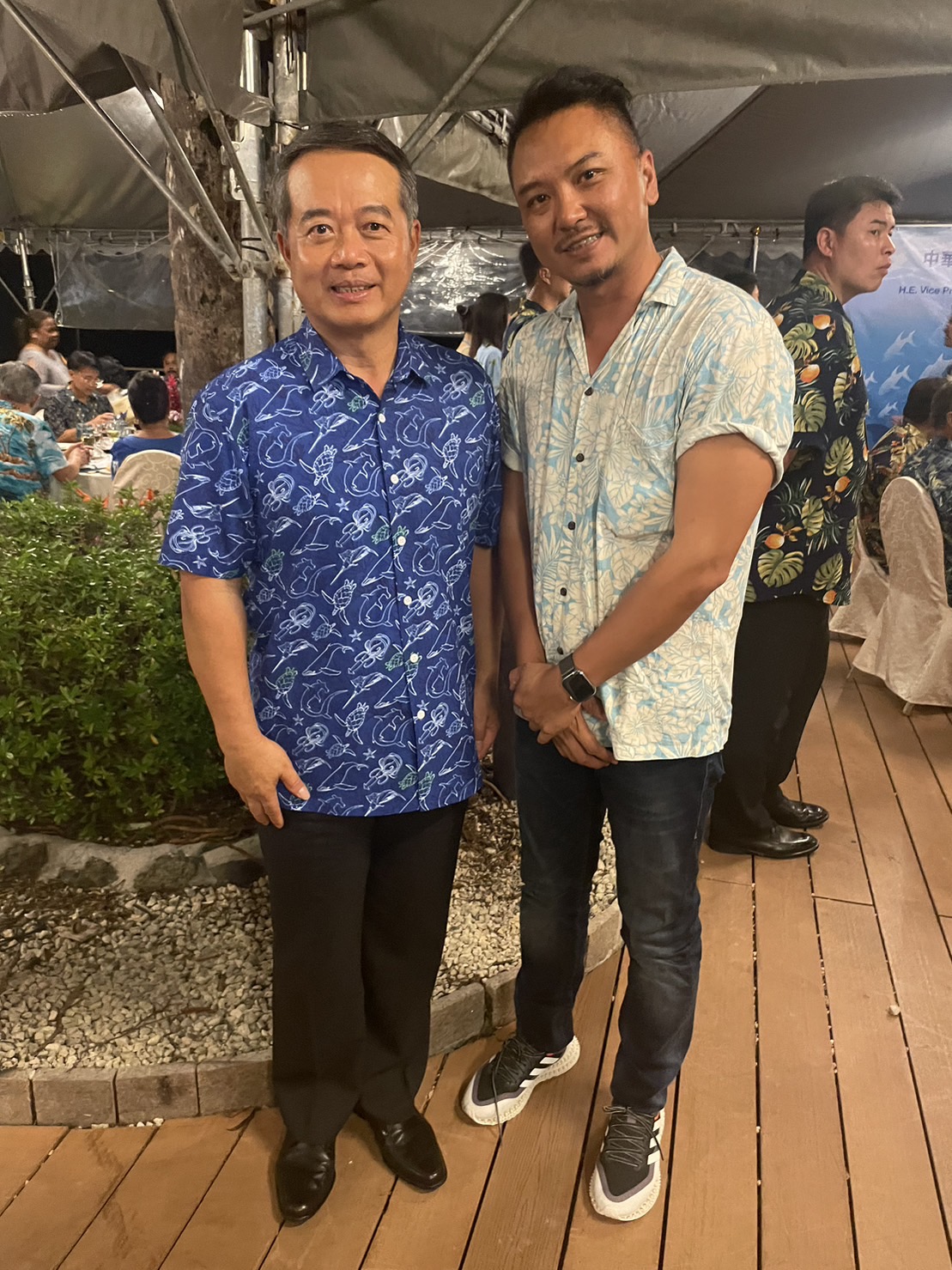 副總統賴清德前往友邦帛琉拜訪深化台帛交流