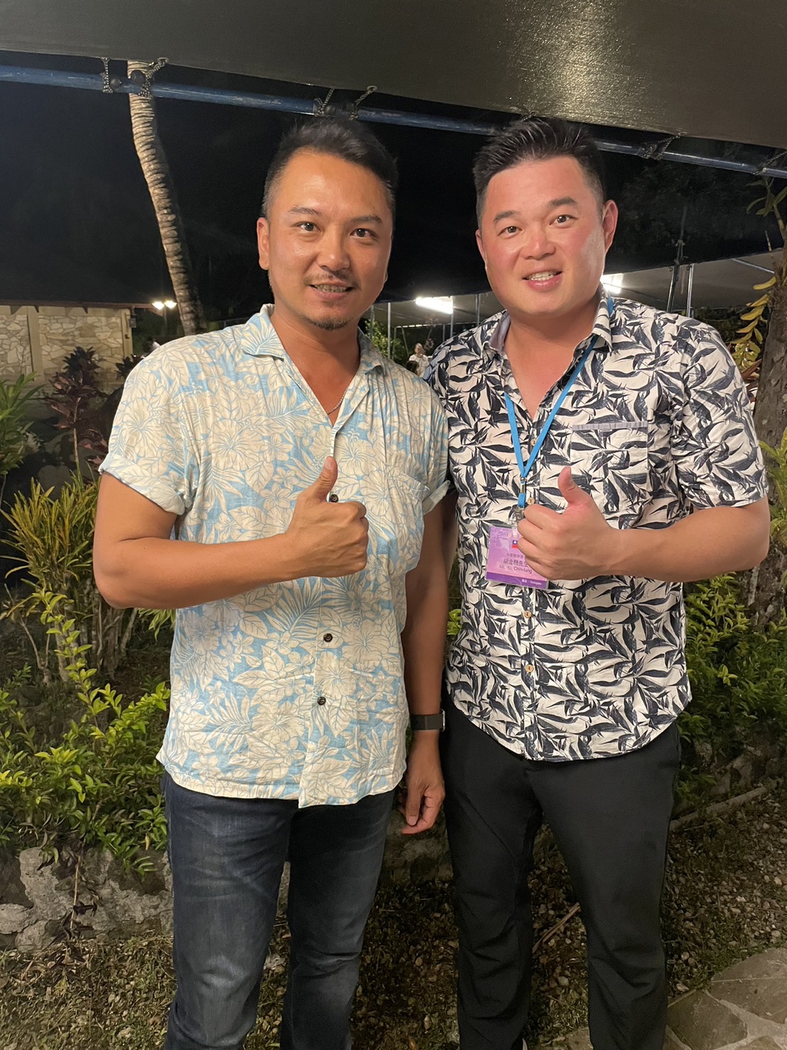 副總統賴清德前往友邦帛琉拜訪深化台帛交流